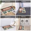 Abipuir Kichen Mats Floor Home Sweet Home Beware of Wolf Rug Boys Bedroom Decor Funny Sogns (Size : 40X60CM) view 3