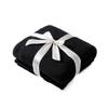 bearberry Super Soft Fluffy Throw Blanket Lightweight Cozy Warm Bed Blankets for Couch Bed Sofa All Season (Black, 60x80) view 1