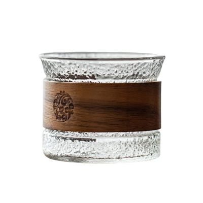 130ml Sake Cups Large Reusable Sake Glasses Japanese Style Tea Cup Transparent Glass Tea Cups Tea Mug Clear Tea Cups Glass Coffee Cups B