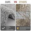Yimobra Luxury Bathroom Rugs, Fluffy Bath Mats, Non Slip, Water Absorbent Microfiber, Machine Washable, Plush Runner Shower Rugs, Thick Matts for Bathroom Floor&Tub, 60"x 24", Light Gray and White view 4