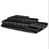 3 Piece Bath Towel Set, Black and White Ethnic Geometric Luxury Towels Set for Bathroom Soft Bath Shower Towels Absorbent Bathroom Towels(1Bath Towel 1Hand Towel 1Washcloth) Hand-paint Lines Texture view 2