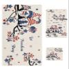 3 Piece Bath Towel Set, 4th of July Luxury Towels Set for Bathroom Soft Bath Shower Towels Absorbent Bathroom Towels(1Bath Towel 1Hand Towel 1Washcloth) Independence Day Gnomes Stars Rustic Burlap view 1