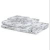 3 Piece Bath Towel Set, Butterfly Flower Luxury Towels Set for Bathroom Soft Bath Shower Towels Absorbent Bathroom Towels(1Bath Towel 1Hand Towel 1Washcloth) Abstract Geometric Lines Sun Stars Gray view 2