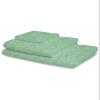 3 Piece Bath Towel Set, White Lines Flowers Leaves Luxury Towels Set for Bathroom Soft Bath Shower Towels Absorbent Bathroom Towels(1Bath Towel 1Hand Towel 1Washcloth) Rustic Floral Green Backdrop view 2