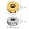 2 Pcs Teapot Warmer Base Metal Teapot Warming Heater Tealight Holder for Living Room Office Tea House view 3
