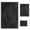 3 Piece Bath Towel Set, Abstract Mountains Lines Luxury Towels Set for Bathroom Soft Shower Towels Absorbent Bathroom Towels(1Bath Towel 1Hand Towel 1Washcloth) Minimalism Geometric Art Black White view 1