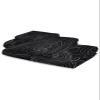 3 Piece Bath Towel Set, Abstract Mountains Lines Luxury Towels Set for Bathroom Soft Shower Towels Absorbent Bathroom Towels(1Bath Towel 1Hand Towel 1Washcloth) Minimalism Geometric Art Black White view 2