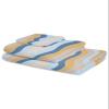 3 Piece Bath Towel Set, Ombre Ripple Luxury Towels Set for Bathroom Soft Bath Shower Towels Absorbent Bathroom Towels(1Bath Towel 1Hand Towel 1Washcloth) Abstract Geometric Blue Yellow Texture view 2