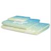 3 Piece Bath Towel Set, Butterfly Luxury Towels Set for Bathroom Soft Bath Shower Towels Absorbent Bathroom Towels(1Bath Towel 1Hand Towel 1Washcloth) Abstract Star Moon Ombre Blue Yellow Painting view 2