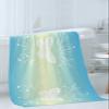 3 Piece Bath Towel Set, Butterfly Luxury Towels Set for Bathroom Soft Bath Shower Towels Absorbent Bathroom Towels(1Bath Towel 1Hand Towel 1Washcloth) Abstract Star Moon Ombre Blue Yellow Painting view 3