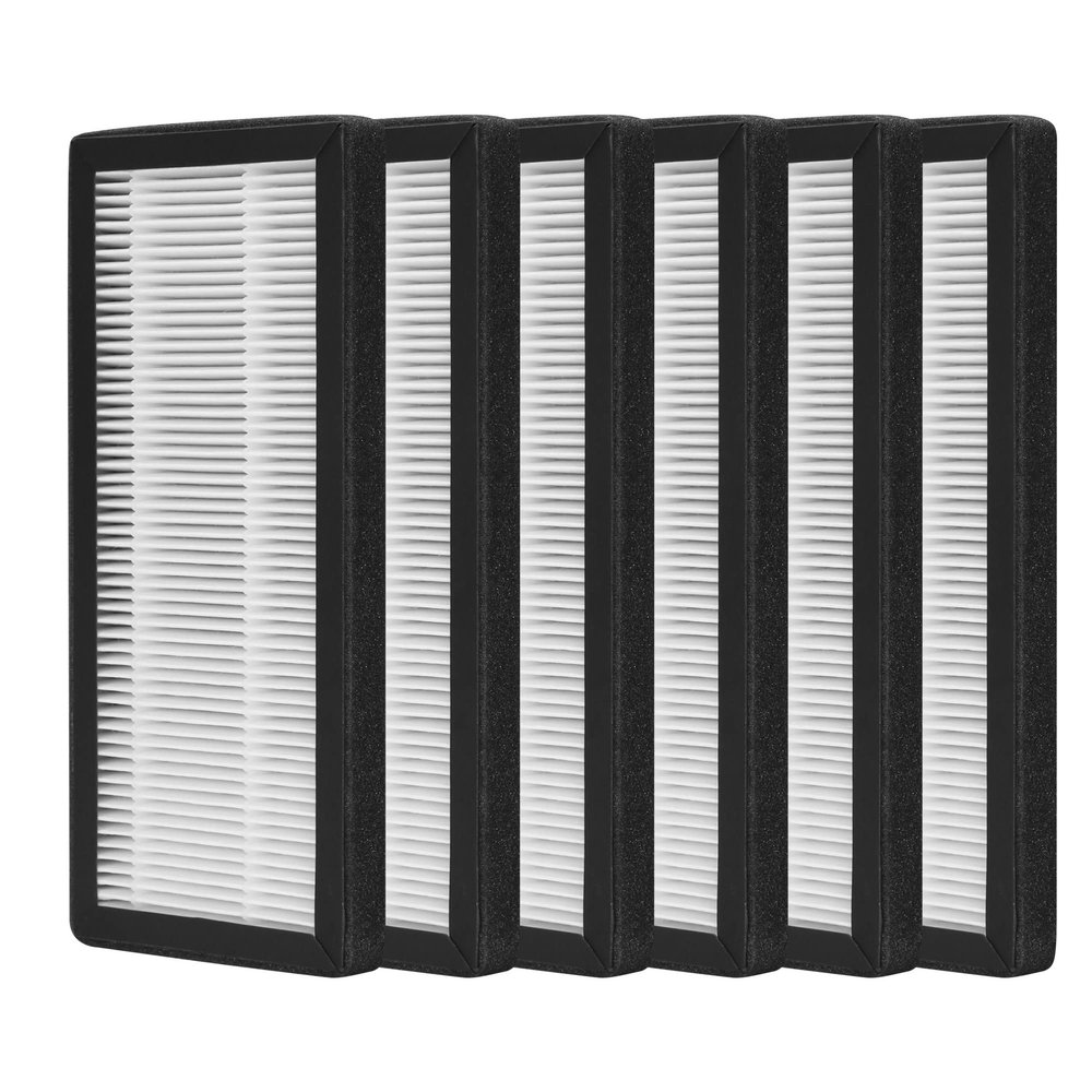 GoKBNY 6-Pack KJ70F-117 Replacement Filter, Compatible with Keylitos Purifier KJ70F/KJ70F-117