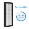 GoKBNY 6-Pack KJ70F-117 Replacement Filter, Compatible with Keylitos Purifier KJ70F/KJ70F-117 view 4