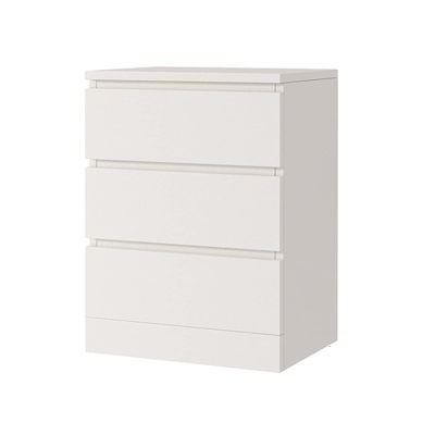 Bedside Table White Modern, Nightstand with Drawer Modern, Night Stand for Bedrooms, Side Table with Storage for Living Room, for Bedroom, Room Dorm, Office