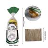 Lesibag - Plastic Bread Bags with Twist Ties, 100 Packs Clear Bread Bags for Homemade Mini Loaf/Donut/Muffin/Bagel - 8 * 18 * 3 inch (Green) view 3