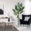 Artificial Tree in Abstract Ink Planter, Fake Bird of Paradise Silk Tree for Indoor and Outdoor Home Decoration - 67" Overall Tall (Plant Pot Plus Tree) view 1