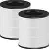 2 Packs A2 Premium Replacement Filter for Vewior A2 ClearAir-A2, Ameifu GDAP1W / GDAP1USW / Vi-GDAP1USW and Tailulu HQZZ-160 Air Cleaner Purifier view 1