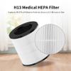 2 Packs A2 Premium Replacement Filter for Vewior A2 ClearAir-A2, Ameifu GDAP1W / GDAP1USW / Vi-GDAP1USW and Tailulu HQZZ-160 Air Cleaner Purifier view 3