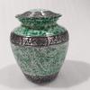 Ashes Urns Jar for Humans Body Funeral Ashes Storage Box Aluminum Engraved Funeral Pot & Cremation Jar by V.M. Handicraft view 2