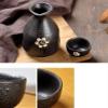 Japanese Style Ceramic Sake Set Hand Painted Sake Cups Set Porcelain Wine Glasses Pottery Winepots A28 view 4