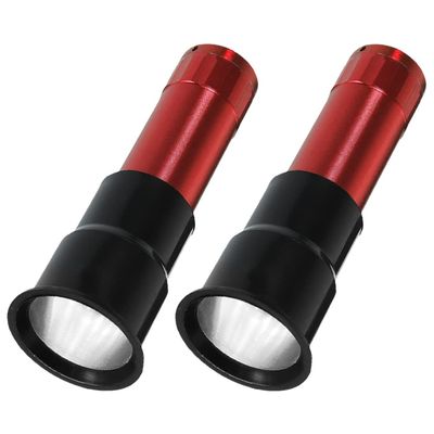 Ipetboom 2pcs Candler Tester Handheld Incubator Lamp for Poultry Incubation Tester for Checking Fertilization and Embryo Development Portable Candling Tool