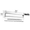Adjustable Clothing Organizer Holder - Closet Organizer Rack For Pants And Coat, Pull Out Closet Clothes Hanger Rail, Extendable Closet Rod 30-60cm, Wardrobe Clothing Rail, Load 25kg ( Size : 600mm/23 view 2