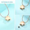 mingkejw Moon Star Urn Necklace for Ashes Cremation Jewelry for Women Men Stainless Steel Memorial Necklaces Ash Holder for Human Pets Keepsake Jewelry for Loved Ones with Fill Tool view 4