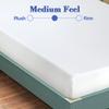 Dkeli Queen Mattress, 6 Inch Gel Memory Foam Mattresses for Cool Sleep & Pressure Relief, Medium Firm RV Daybed Mattress for Kid Adults, Bed-in-a-Box, CertiPUR-US Certified view 4