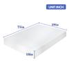 Dkeli Twin Mattress, 10 Inch Gel Memory Foam Mattress for Cool Sleep & Pressure Relief, Medium Firm Single Twin Mattress for Kids, Bed-in-a-Box, CertiPUR-US Certified view 2