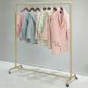 BILPIKOGoo Clothes Drying Rack, Laundry Rack Stand Garment Drying Station with Wheels, Indoor-Outdoor Use, for for Bed Linen, Clothing, Socks, Scarves 47.2'' x 15.7'' x 63'' view 1