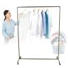 BILPIKOGoo Clothes Drying Rack, Laundry Rack Stand Garment Drying Station with Wheels, Indoor-Outdoor Use, for for Bed Linen, Clothing, Socks, Scarves 47.2'' x 15.7'' x 63'' view 4