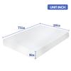 Dkeli Twin Mattress, 8 Inch Gel Memory Foam Mattress for Cool Sleep & Pressure Relief, Medium Firm Single Twin Mattress for Kids, Bed-in-a-Box, CertiPUR-US Certified view 2