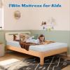 Dkeli Twin Size Mattress for Kids, 6 Inch Gel Memory Foam Mattress for Cool Sleep & Pressure Relief, Medium Firm Single Twin Mattress for Child, Bed-in-a-Box, CertiPUR-US Certified view 3
