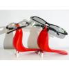 Eyewear Showcase Shelf Rack Creative Sunglasses Holder Bird Ornament Office Jewelry Myopia Glasses Storage Rack Glasses Sunglasses Display Stand Glasses Holder Sunglasses Display Stand ( Color : B-gol view 4