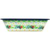 Polmedia Polish Pottery Rectangular Baker UNIKAT - Twinkle Stars Pattern Handmade in Boleslawiec Poland by Ceramika Artystyczna + Certificate of Authenticity view 3