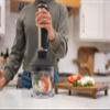 Blendtec Immersion Blender - Handheld Stick Blender, Whisk, and Food Processor - Includes 3 Attachments, 20 oz BPA-Free Jar, and Storage Tray - Stainless Steel view 4