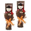 Abaodam 6 Pcs Bear Bouquet Bear Flower Bouquet Graduation Decoration Foam Small Coffee Graduation Flower view 2