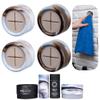 HEFA Towel Holder, Towel Hooks, Dish Towel Holder, Kitchen Organization, Bathroom Accesories, Kitchen Towel Hook, Kitchen Towel Holder, Christmas Gift, Kitchen Gadgets 4 Pack view 1