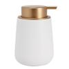 TOOZFO Soap Dispenser Ceramic with Easy-to-Press Pump Hand Lotion Liquid Dispenser for Shampoo Bathroom Kitchen 12 oz view 1
