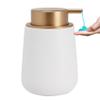 TOOZFO Soap Dispenser Ceramic with Easy-to-Press Pump Hand Lotion Liquid Dispenser for Shampoo Bathroom Kitchen 12 oz view 2