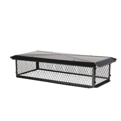 HY-GUARD Chimney Cap Multi-Flue Masonry, 17" x 41" x 10"H, Galvannealed Steel