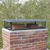 HY-GUARD Chimney Cap Multi-Flue Masonry, 17" x 41" x 10"H, Galvannealed Steel view 3