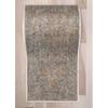 Well Woven Custom Size Hallway Stair Runner - Choose Your Length - Emilia Flatweave Floral Blue 27 Inches Wide x 45 Feet Long Runner (27" x 45') Rug view 2