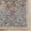 Well Woven Custom Size Hallway Stair Runner - Choose Your Length - Emilia Flatweave Floral Blue 27 Inches Wide x 45 Feet Long Runner (27" x 45') Rug view 4