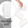 FINGERINSPIRE Acrylic Beveled Display Base 6"x 4"x 0.5"(LxWxH) Clear Acrylic Display Block Rectangular Jewelry Display Stand Acrylic Solid Display Holder for Home Decor Showing Photography Props view 2