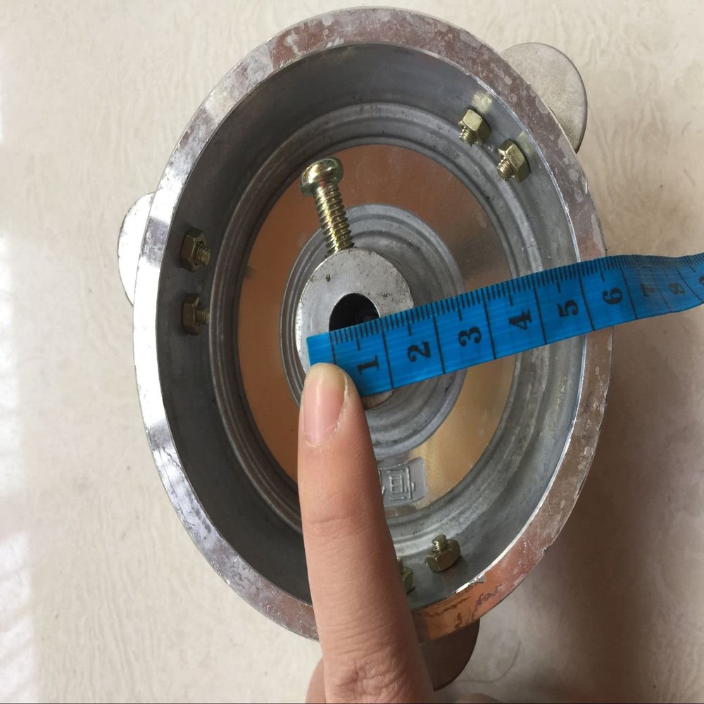 Double Boiler Sugar Melting Head Candy Floss Cotton Machine Accessories Gas Cotton Candy Maker Outlet Device Rotate Parts (Color : 10mm)
