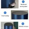 DYPASA Garbage Can 8L Foot-Operated Trash Can with Lid Large Capacity Stainless Steel Trash Can for Living Room Toilet Kitchen Trash Bin (Color : Gold) view 3