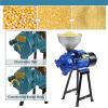 BEESOM Electric Grinder, High Power Adjustable Thickness Grain Mill Electric, Wet and Dry Powder Machine for Herb Rice Corn Grain Coffee Wheat (Wet and Dry),Blue-110V view 2