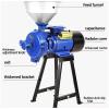 BEESOM Cereals Grinder, Corn Grinder Mill Electric Grain Mill Corn Mill, Heavy Duty 2200W Commercial Grain Grinder Machine, Wheat Feed Mill Flour Mill with Funnel (Dry Wet Grinder),Blue-220V view 3
