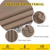 NICETOWN Blackout Curtains 78 inch Length 2 Panels Set - Grommet Thermal Insulated Room Darkening Doorway Curtains Sound & Light Blocking for Bedroom/Living Room, Cappuccino, W52 x L78 view 4