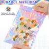 JETMORE Mylar Bags 100 PCS Resealable Holographic Candy Jewelry Goodie Bags view 4